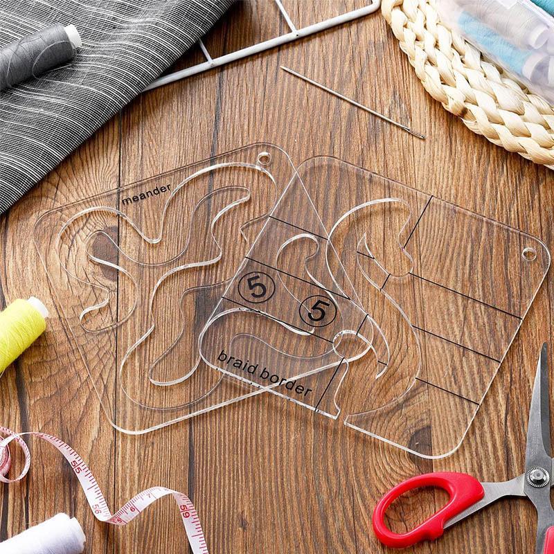 Binnenlandse acryl naailiniaal