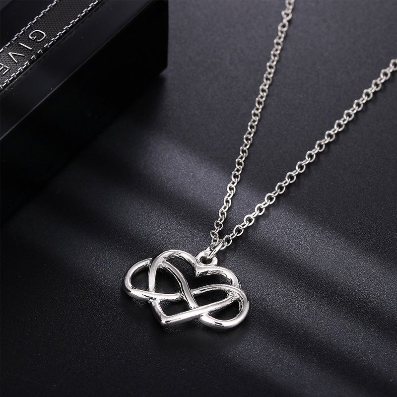 Love Bow Unbiologische Zuster Ketting Beste Vriend Ketting