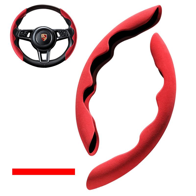 Auto antislip pluche stuurhoes