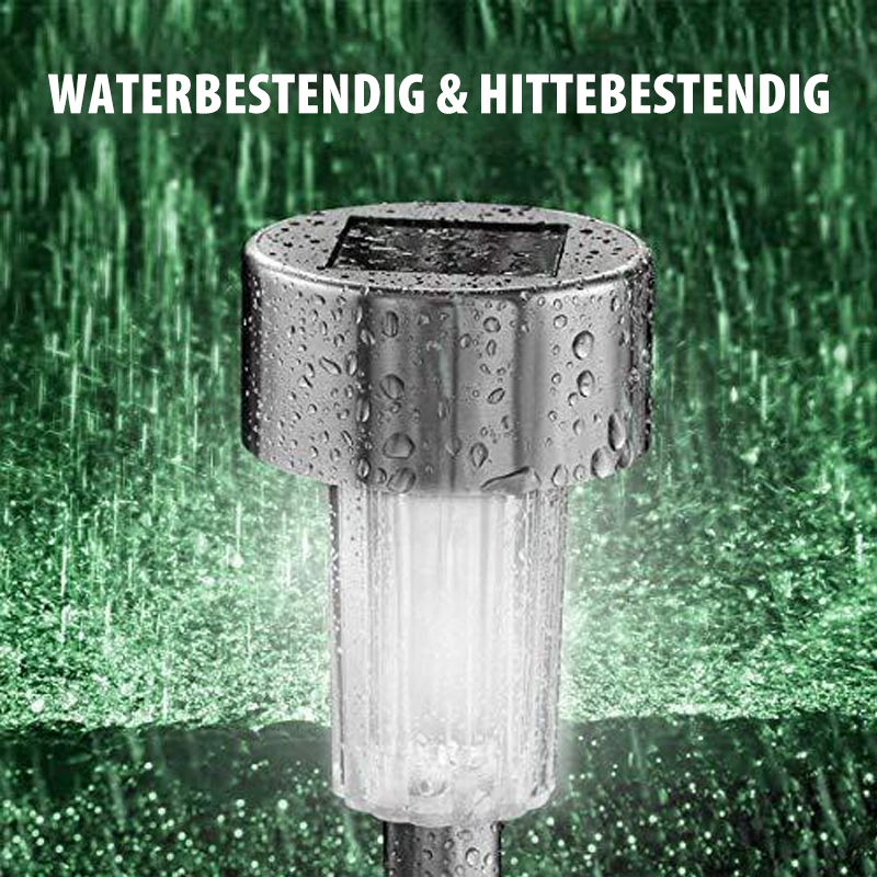 Zonne-tuinverlichting, 10 stuks