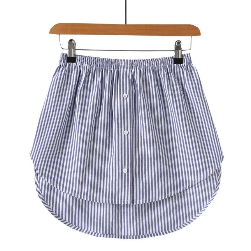 Dames hoge taille nep top lagere sweep