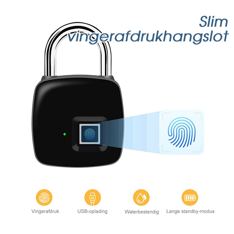 Vingerafdruk hangslot