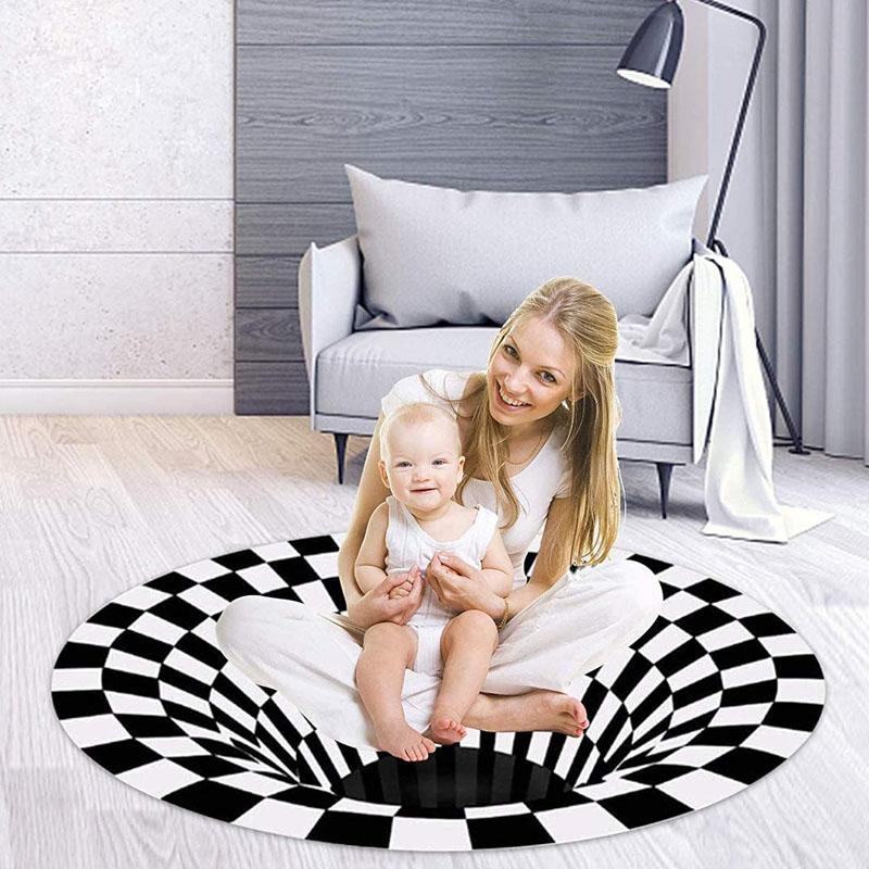 Vortex Illusion Vloerkleed