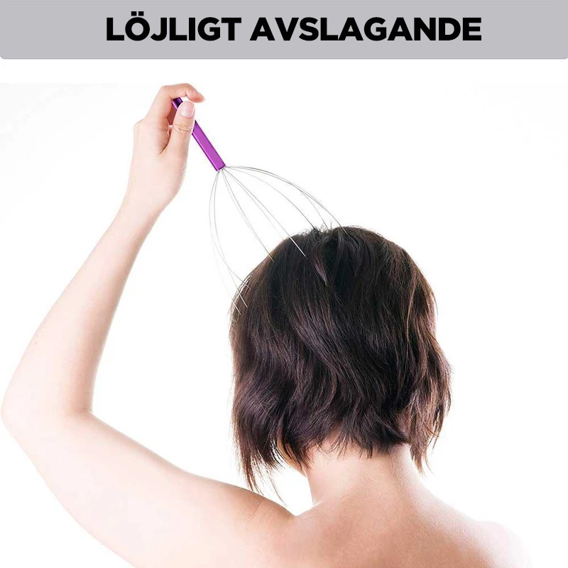 Haarstimulatie en ontspanning Handheld hoofdmassageapparaat