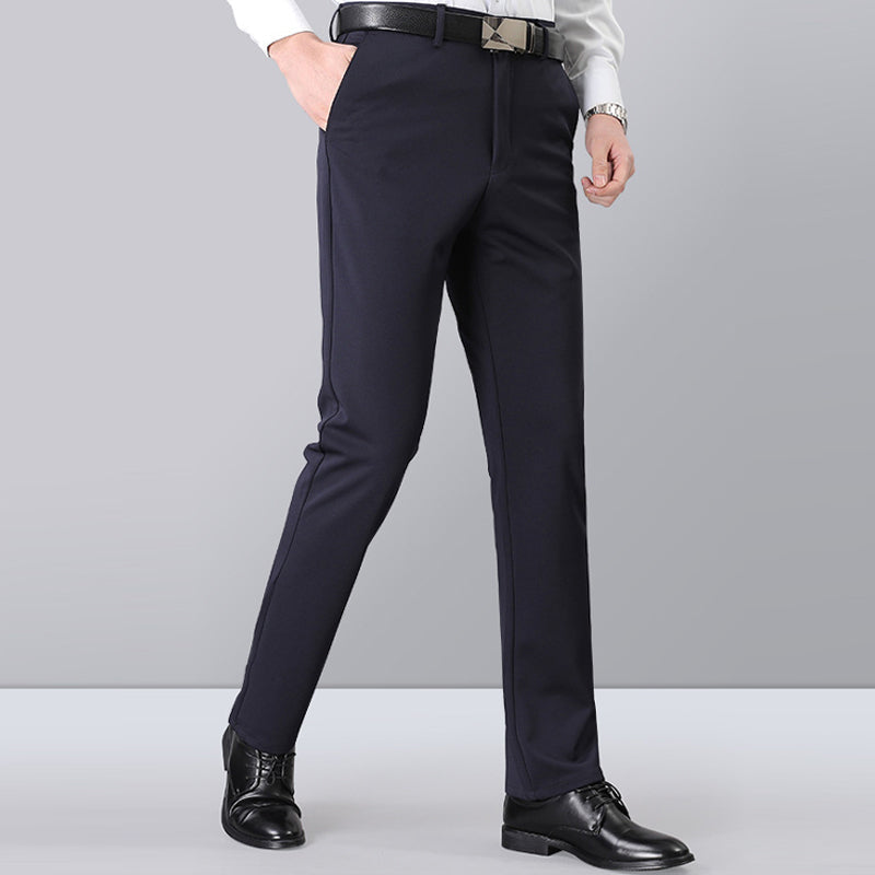 Klassieke herenbroek met hoge stretch