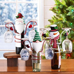 (🎅Early Xmas Sale - Bespaar 50% KORTING🎅) Flessen- en glashouders voor de feestdagen