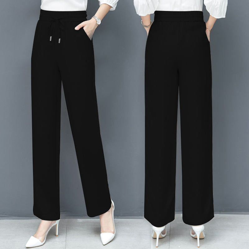 Losse casual broek van ijszijde