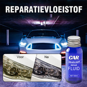 Spray voor reparatie van autokoplampen