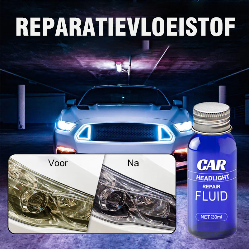 Spray voor reparatie van autokoplampen