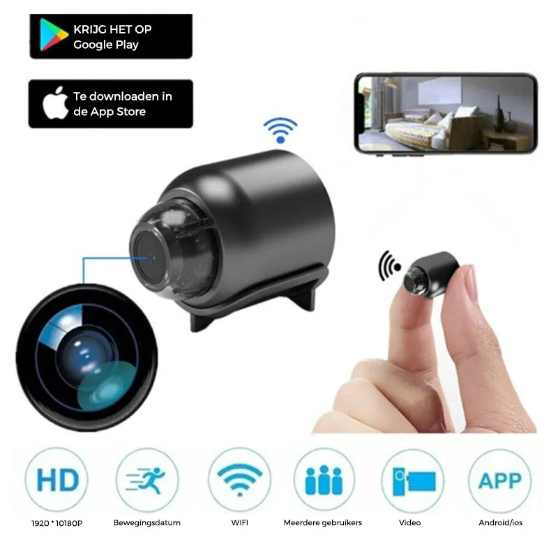 Mini WIFI-camera 1080P HD