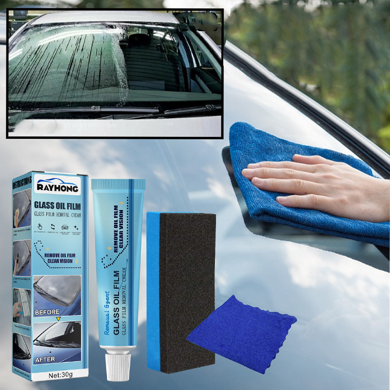 Auto glas olie film reiniger