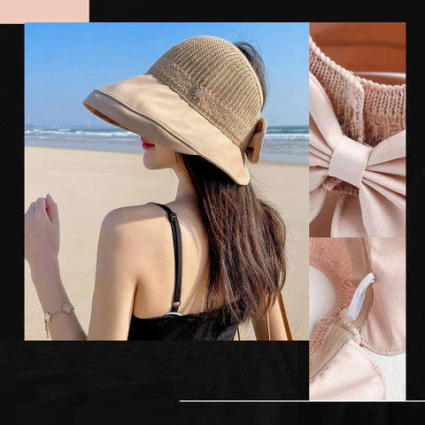 Zomermode zonnehoed met brede rand
