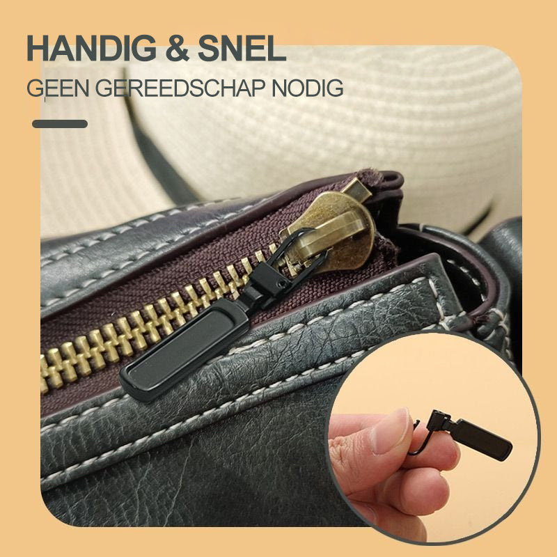 Zonder gereedschap afneembare stijlvolle ritssluiting