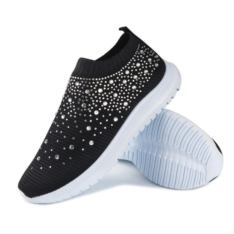 kristallen sneakers