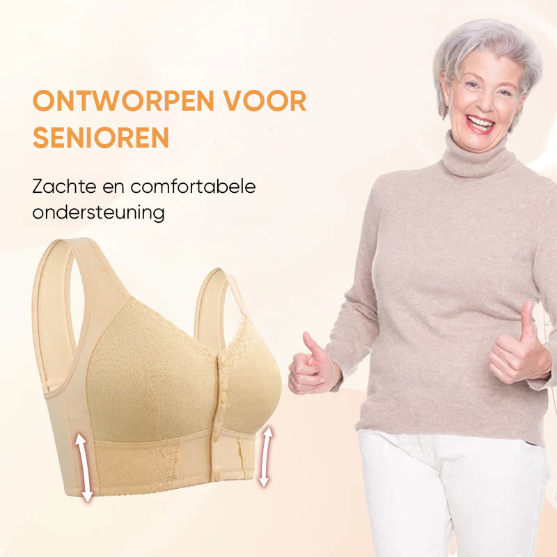 Front Closure Breathable Bra