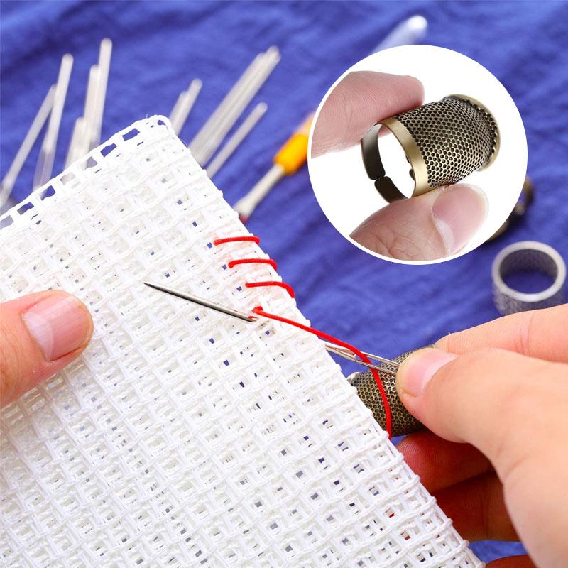 Naai-vingerbeschermer voor vingerhoed