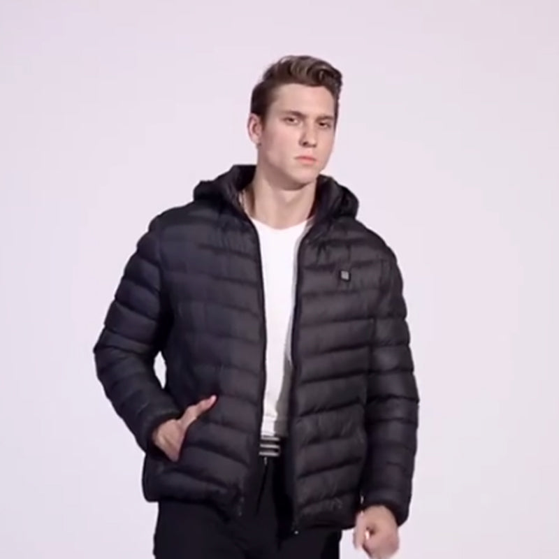 Verwarmd puffer jacket