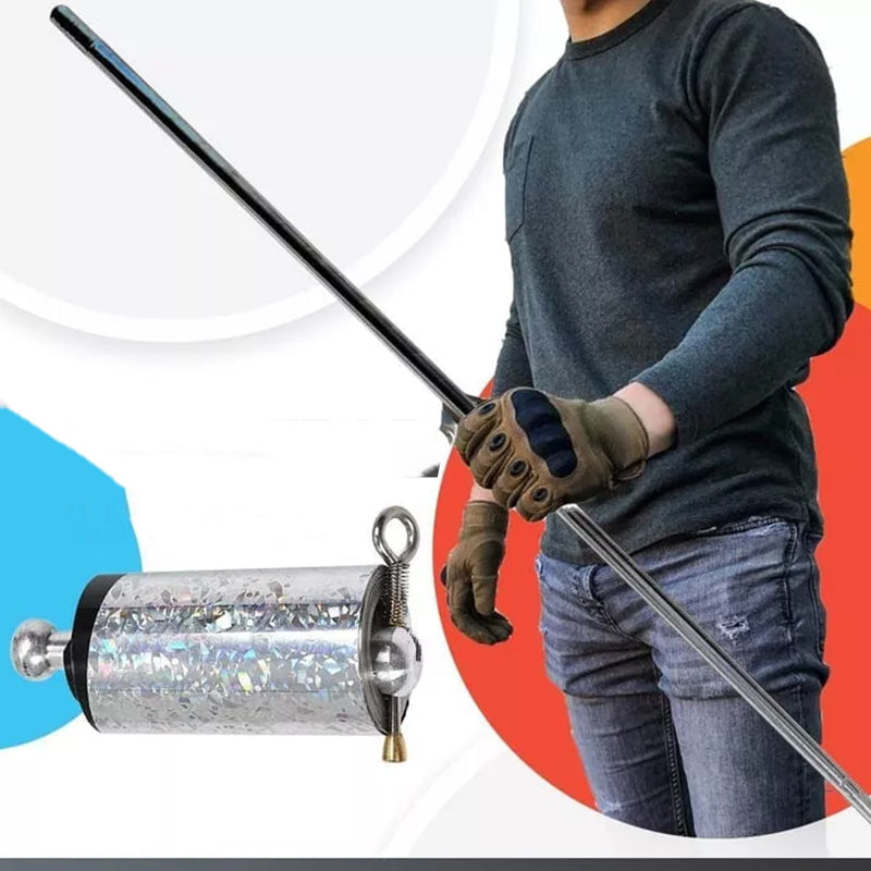 Telescopische stok in de zak