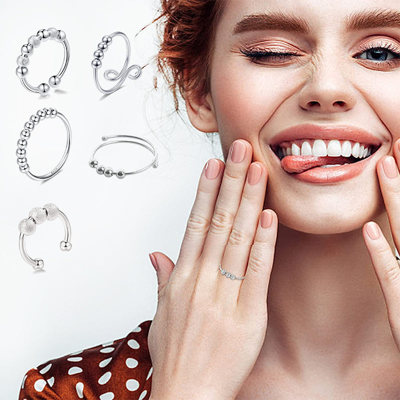 Originele angst verlichtings ring