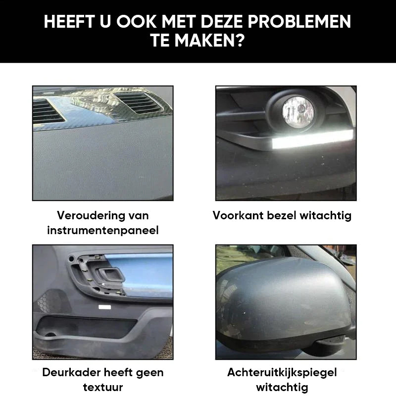 Kunststof onderdelen Crystal Coating