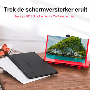 Uittrekbare telefoonschermversterker