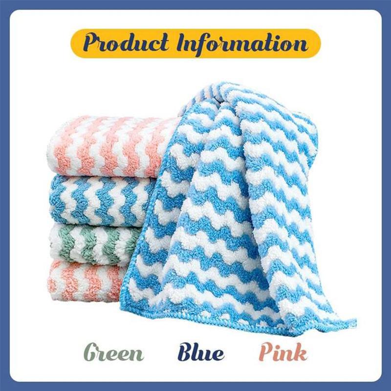 Microfiber Schoonmakende Wasdoek ( 3 stuks )