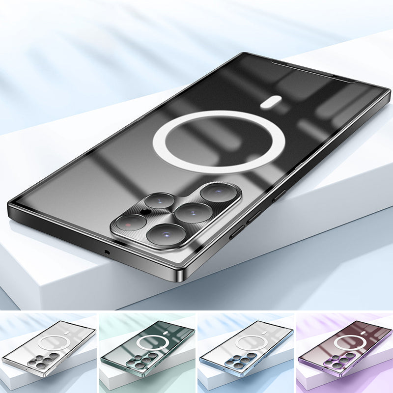 Magnetische Magsafe metalen hoes voor Samsung