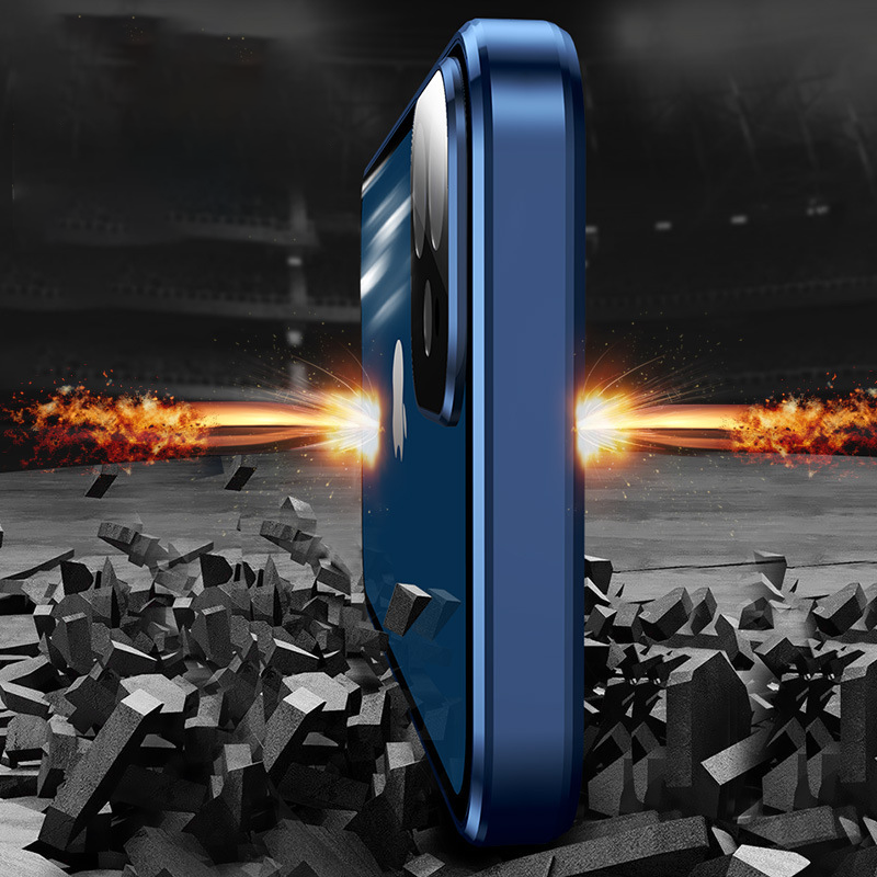 iPhone-hoesje met dubbelzijdige gesp