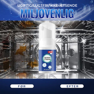 Schuimende reiniger voor zware olievlekken