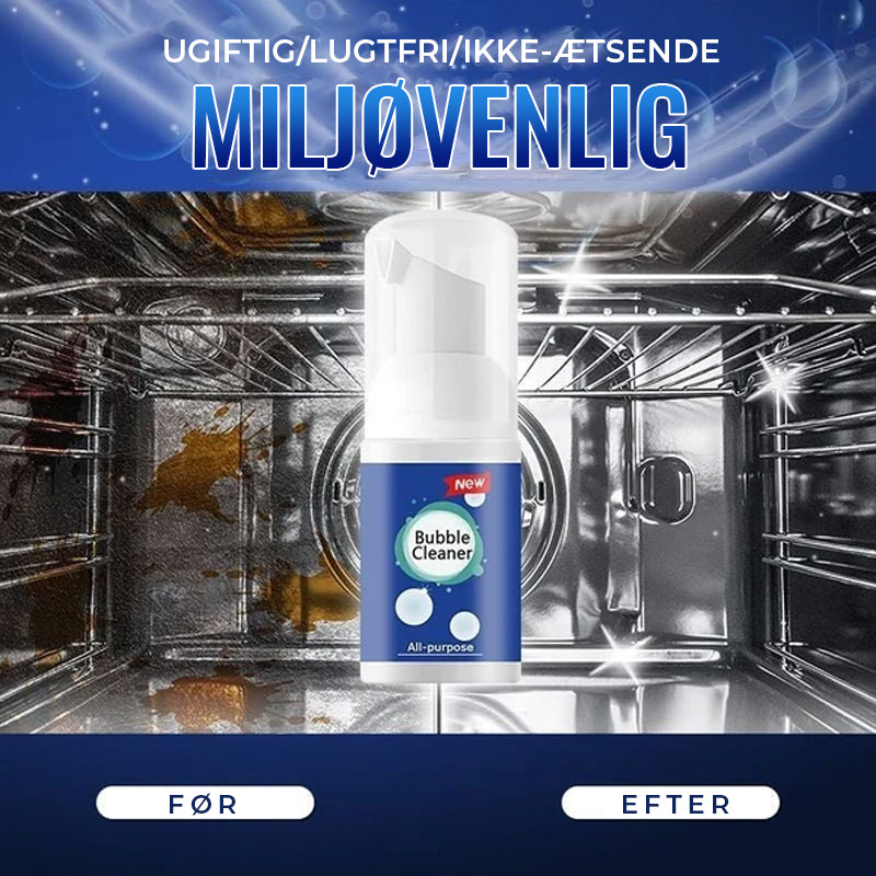 Schuimende reiniger voor zware olievlekken