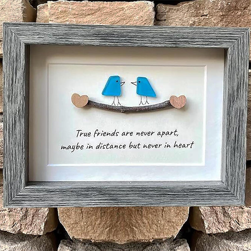 Vriendschapscadeau met zeeglasvogels