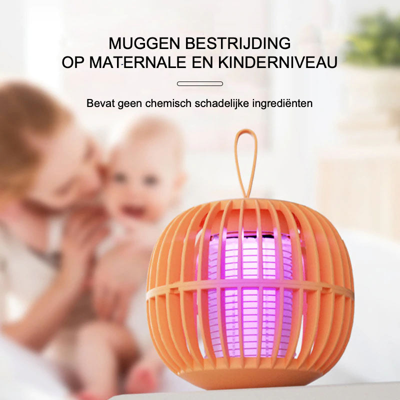 2 in 1 geruisloze muggen verdelger lamp