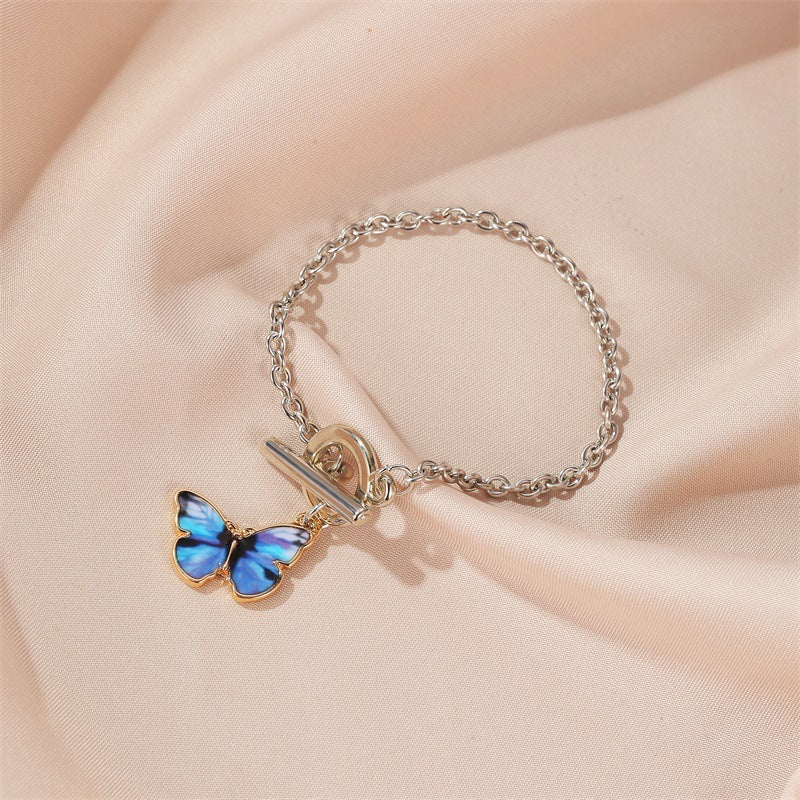 Armband met gradiënt vlinder