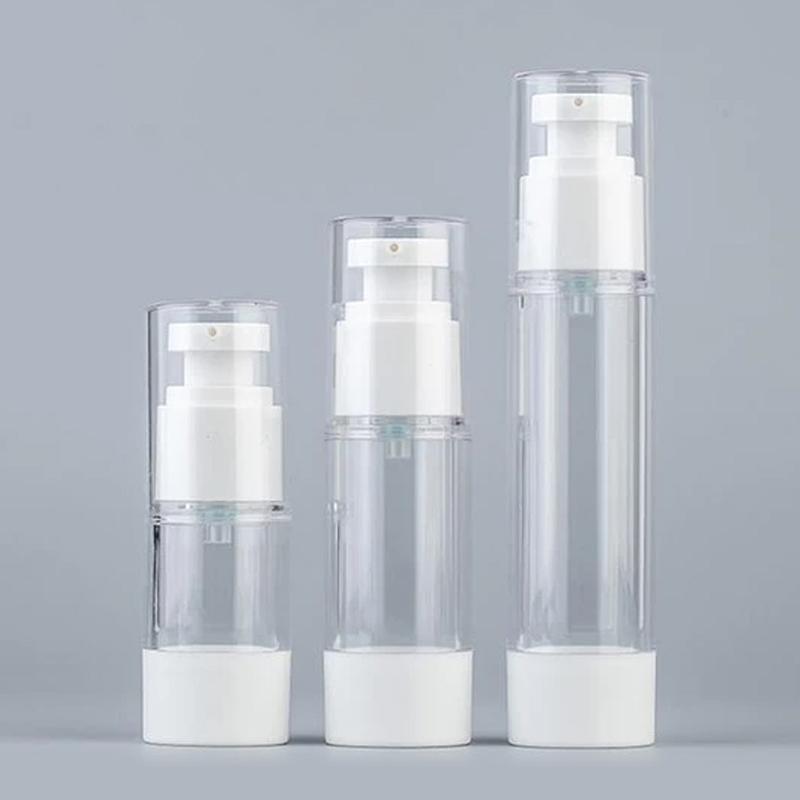 Airless pomp flessen