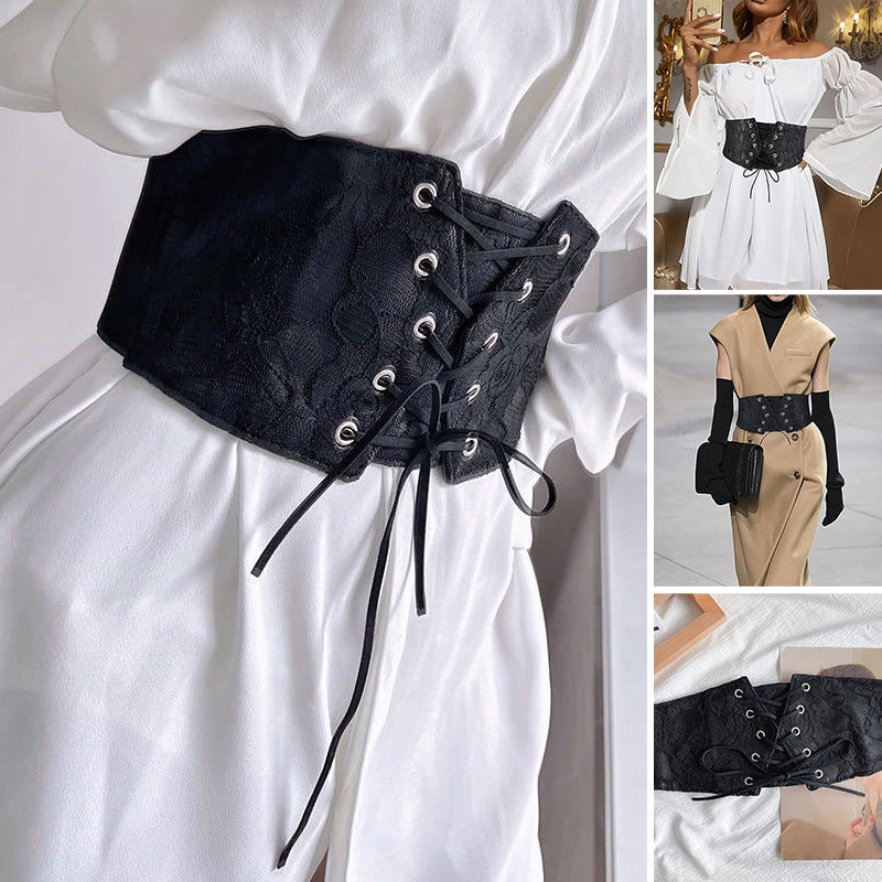 Dames elastische stretch korset taille cincher riem