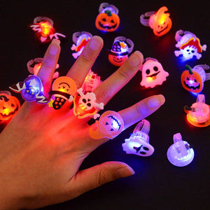 Halloween Glow Ring en broche