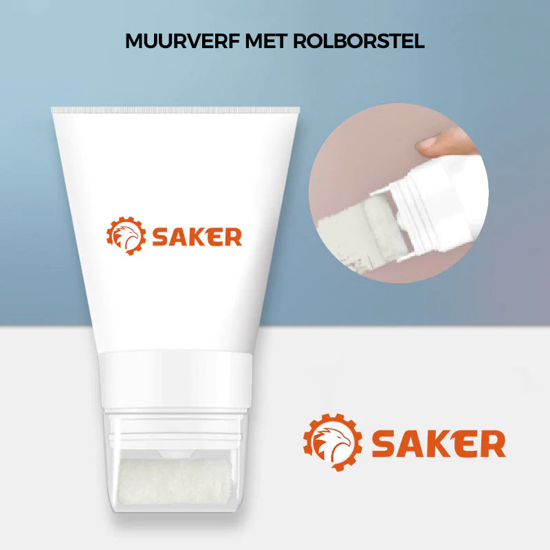 Saker Muurverf Met Rolborstel