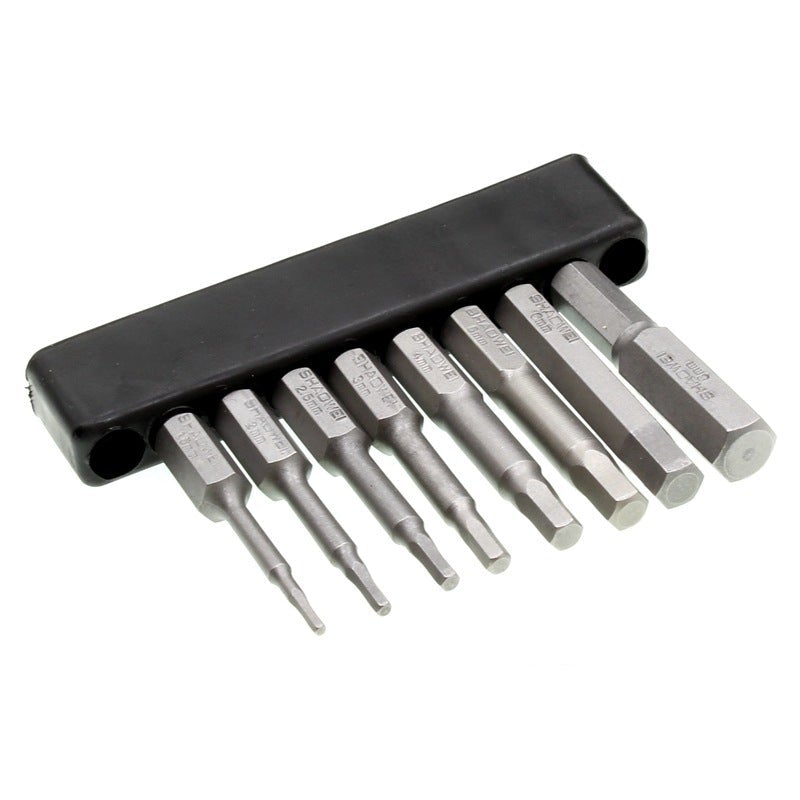 Stalen magnetische zeshoekige bitset