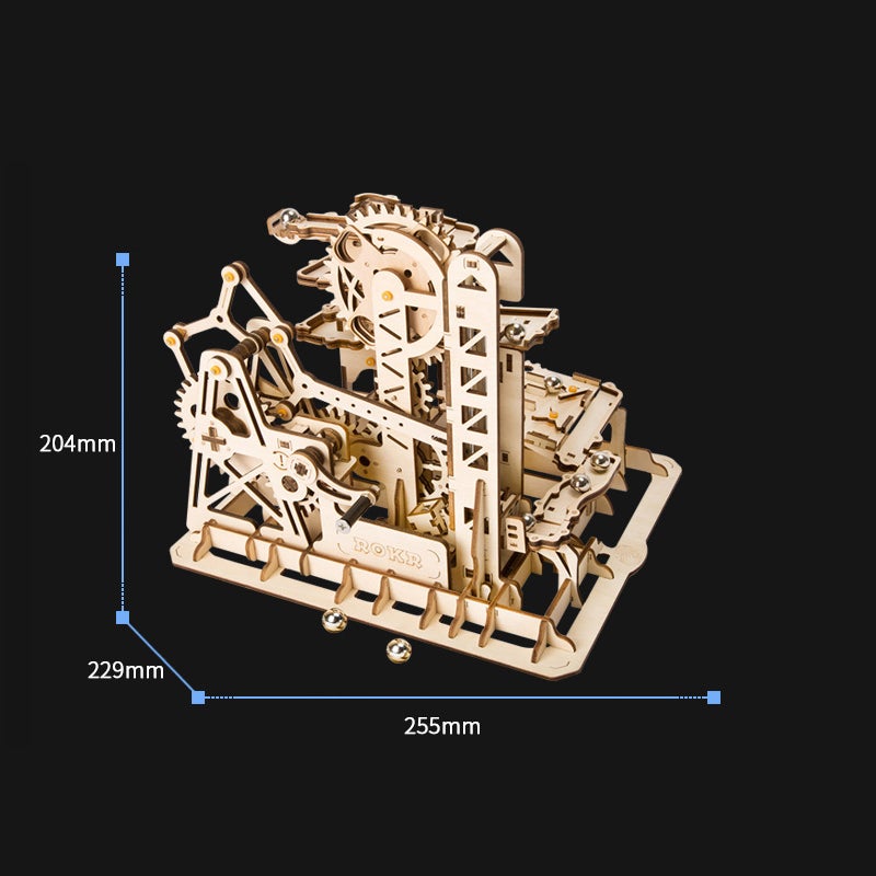 3D DIY puzzelbaan rollende bal speelgoed