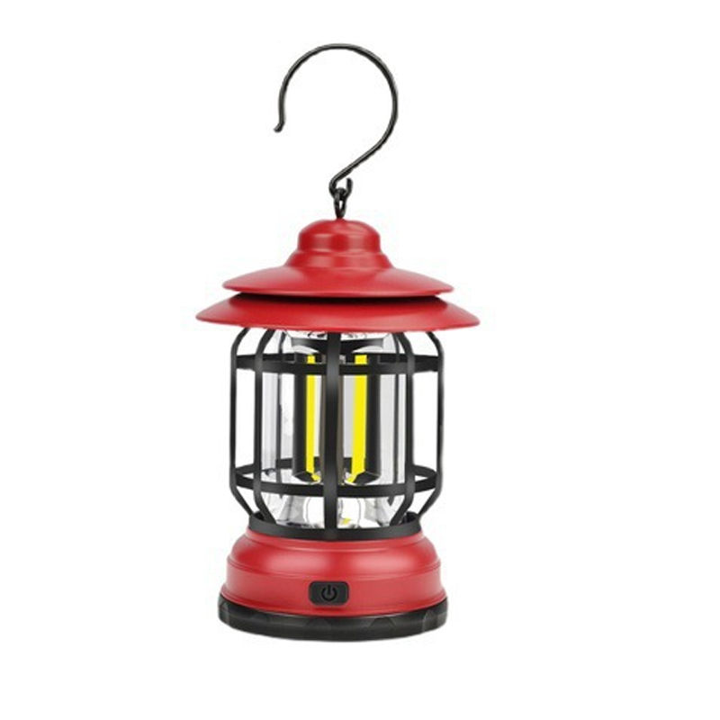 Draagbare retro-kampeer lamp