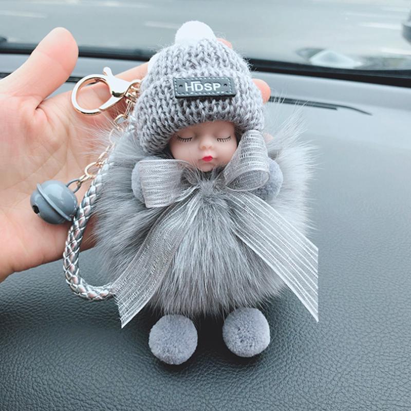 Leuke simulatie pluche scheel pop