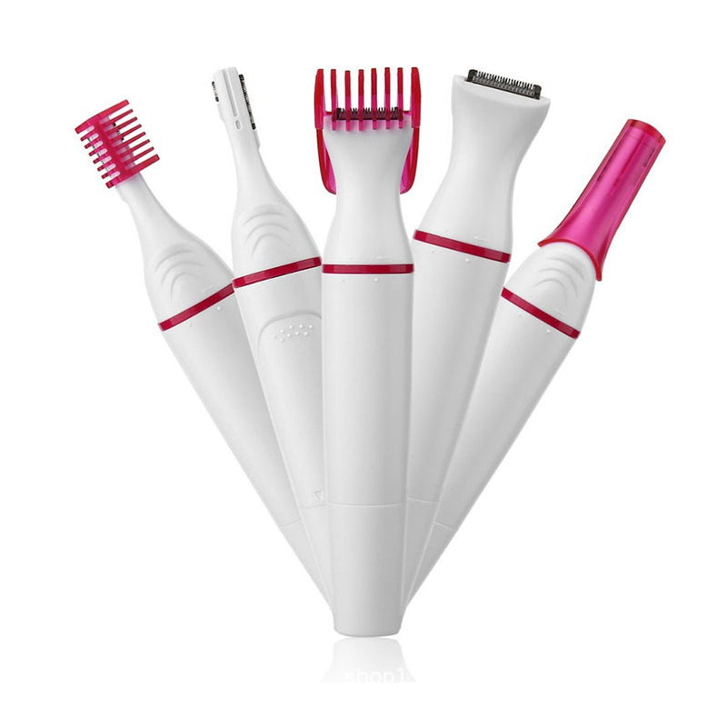 5 in 1 oplaadbare epilator