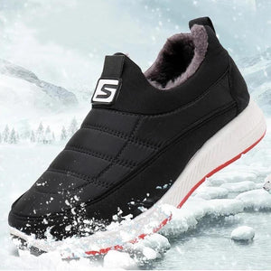 Pluche dikke katoenen sneeuwschoenen