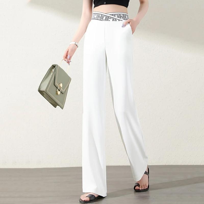 Pantalon met elastische tailleband