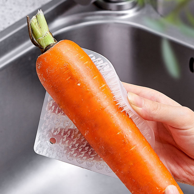 Fruits and vegetables cleaning brush