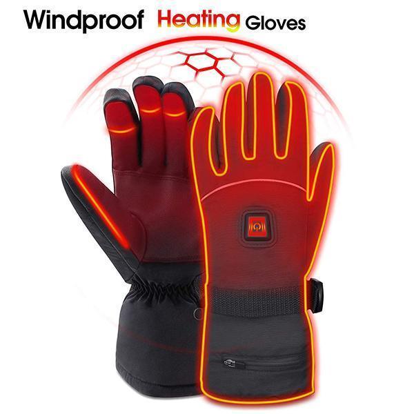 Nieuwe upgrade Elektrisch Verwarmde Handschoenen (Beste Cadeau Deze Winter)