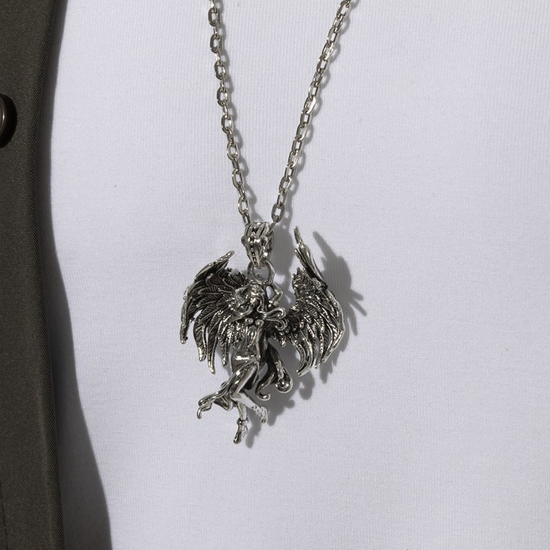 Boze engel hanger ketting