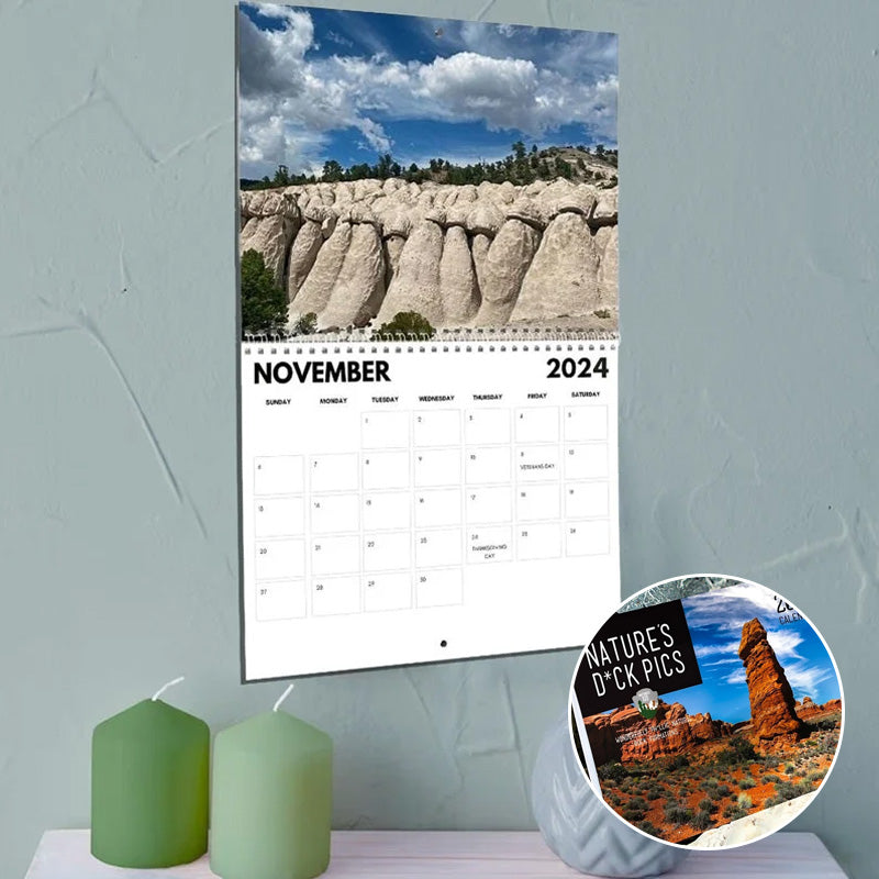 Grappige natuur 2024 kalender