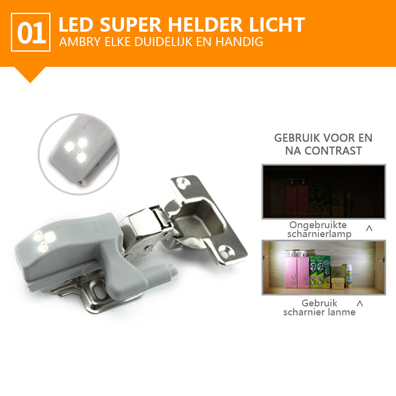Slimme sensorkast LED-licht
