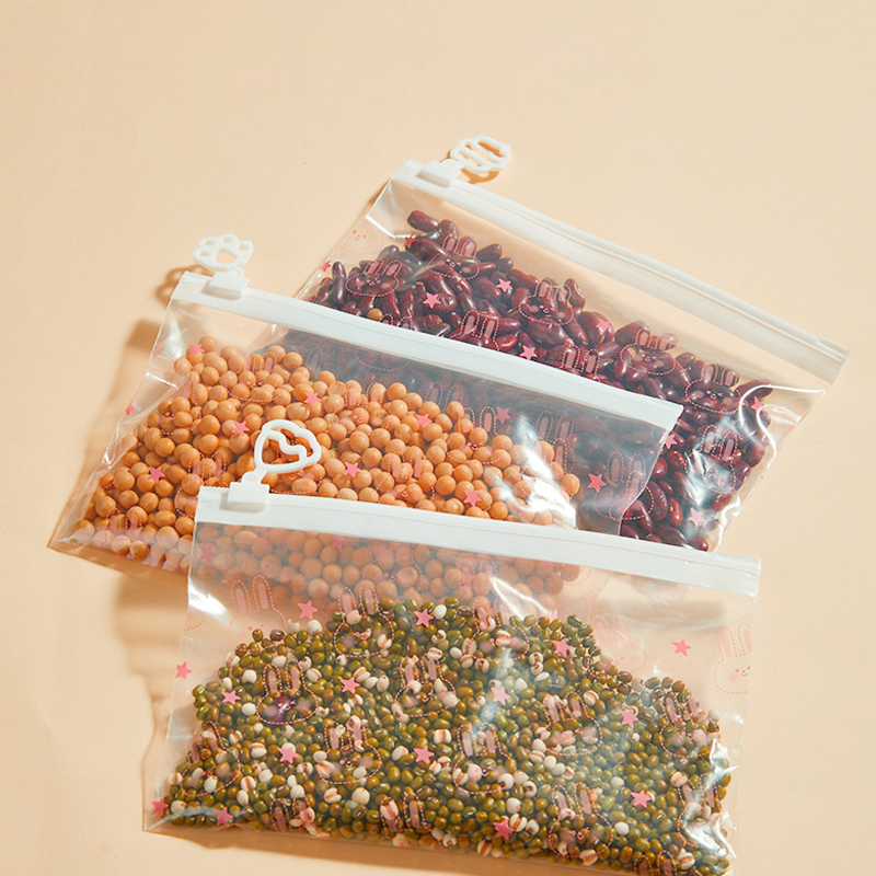 Multifunctionele plastic zak met ritssluiting